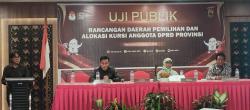 KPUD NTB Gelar Uji Publik Rancangan Daerah Pemilihan