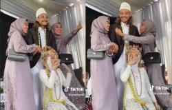 Viral Pria Foto Bareng 3 Istri Saat Menikah, Ekspresi Para Wanita Curi Perhatian