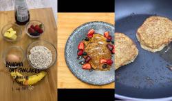 Pejuang Diet, Yuk Intip Resep Oat Banana Pancake Ala Jesselyn Lauwreen