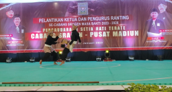 Pencak Seni Ganda Putra SH Terate Cabang Sragen