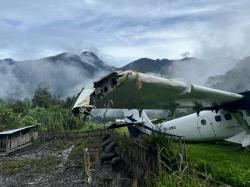 Pesawat SAM Air Tergelincir di Beoga Puncak