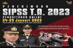 Ayo Buruan! Pendaftaran Calon Perwira Polisi Jalur Sarjana 24-29 Januari 2023 Melalui Link Berikut