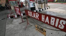 Pasang Tulisan Solar Habis, Sebuah SPBU di  Labuan Akui Untuk Kelabui Konsumen  