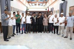 Pj Bupati Azwardi Terima Audiensi Panitia Muskab-6 KADIN Aceh Utara