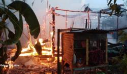 Satu Unit Rumah Kosong di Aceh Barat Ludes Terbakar