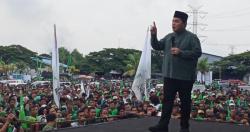 Video Momen Erick Thohir Disambut Teriakan Presiden saat Hadiri Harlah PPP di Cilegon