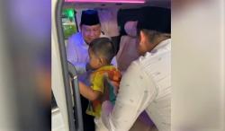 Nahyan Cucu Jokowi Bikin Ulah Kocak Lagi, Kepincut Naik Mobil Prabowo Subianto