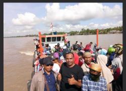 Warga Desa Upang Makmur Berharap Pengadaan Dermaga Penghubung 2 Kecamatan Segera Terealisasi