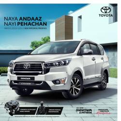 Toyota Innova Crysta Terbaru Bakal Meluncur di Pasar India