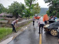 Tabrakan Bus Bintang Timur dengan Mobil Innova di Luwu Timur, 7 Orang Luka-luka