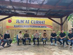 Jumat Curhat, Kapolres Purwakarta Duduk Bersama Komnas PA Cegah Anak-anak Terlibat Geng Motor