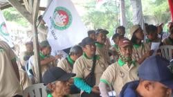 Deklarasi PAPERA Kota Bekasi Ratusan Pedagang Pasar Berjalan Longmarch