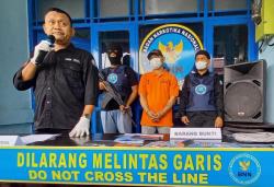 BNN Kota Tegal Tangkap Pengedar Sabu Residivis Nusakambangan