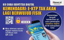 Tahun ini 25 % Penduduk Ditarget Gunakan KTP Digital