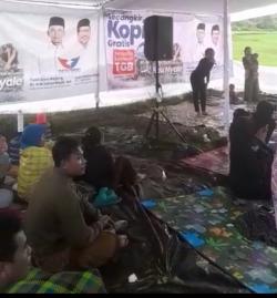 Ramaikan Festival Pesona Bau Nyale, Partai Perindo NTB Sajikan Kopi Gratis