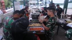 Kodim 1701 Dirikan Dapur Umum, 1000 Makanan Tiap Hari Disiapkan Buat Warga Terdampak Gempa