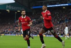 Bongkar Pertahanan Leeds, Rashford Dan Garnacho Kompak Cetak Kemenangan. Ini Formasinya