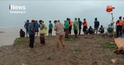 Detik-detik Pemancing di Lebak Hilang Terseret Arus Sungai Cisiih