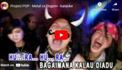 Kalian Tim Mana, Lirik Lagu Metal vs Dugem - Project Pop