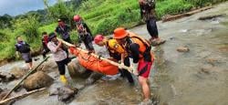 Petani yang Tenggelam di Sungai Batu Roke Ciamis Ditemukan Tim SAR Gabungan Sudah Meninggal Dunia