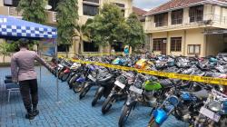 Polres Banjarnegara Amankan 309 Motor dengan Knalpot Brong