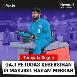 Bisa Umroh Kapanpun, Segini Penghasilan Petugas Kebersihan Masjidil Haram