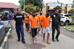 10 Maling Motor Spesialis Wilayah Lebak Selatan Dibekuk Polisi, 15 Unit Motor Diamankan