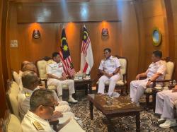 Introductory Visit, Kasal: Pentingnya Peran AL dalam Menjaga Stabilitas Keamanan Selat Malaka