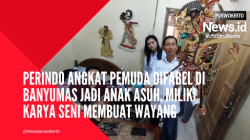 Video Perindo Angkat Pemuda Difabel di Banyumas Jadi Anak Asuh, Miliki Karya Seni Membuat Wayang