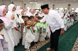 Ratusan Anak Ikuti Manasik Haji Bareng Bupati