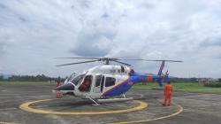 Heli Mendarat Darurat di Bukit Tamia, Kapolda Jambi dan Rombongan Selamat