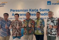 Lindungi Debitur, Bank Mandiri Taspen dan AXA Mandiri Jalin Kerja Sama