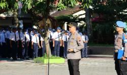 Jadi Pembina Upacara SMP, Kapolres Sukoharjo Ingatkan Bahaya Ikut Pencak Silat untuk Tawuran