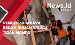 Pemkot Surabaya Bedah Rumah Warga Tidak Mampu