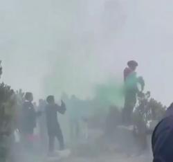 TNGGP Telusuri Video Viral Nyalakan Smoke Bom di Puncak Gunung