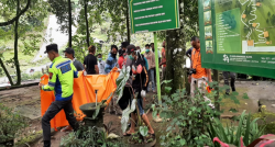 Geger, Temuan Potongan Kaki Manusia di Grojogan Sewu Tawangmangu