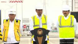 Presiden Jokowi Resmikan Tol Semarang-Demak Seksi 2