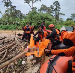 Bocah yang Tenggelam di Sungai Batang Merangin Akhirnya Ditemukan