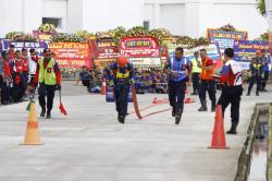 Damkar Kabupaten Bogor Juara Umum National Firefighter Skil Competition 2023