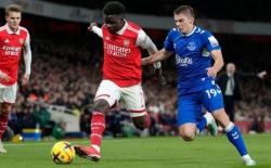 Benamkan Everton, The Gunners Lebarkan Jarak dari Manchester City