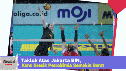 Takluk Atas Jakarta BIN, Kans Gresik Petrokimia Melaju Grand Final Semakin Berat