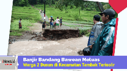 Banjir Bandang Bawean Meluas,  Warga Desa Dusun di Kecamatan Tambak Terisolir