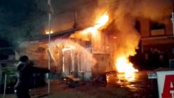 Breaking News, si Jago Merah Hanguskan Bengkel Motor di Gowa