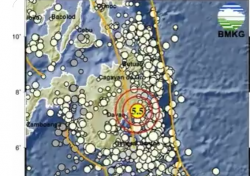 Gempa Bumi M5,5 Guncang Melonguane Sulut Dini Hari