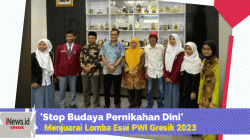 'Stop Budaya Pernikahan Dini' Menjuarai Lomba Esai PWI Gresik 2023