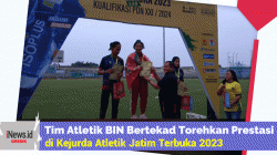 Tim BIN Bertekad Torehkan Prestasi Terbaiknya di Kejurda Atletik Jatim Terbuka 2023