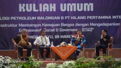 Adakan Kuliah Umum, Project Balongan Paparkan Proyek Infrastruktur Pertamina