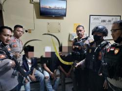 Bawa Sajam, 9 Remaja Diamankan Petugas Polres Tegal Kota