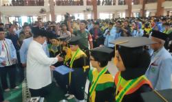 Prabowo Subianto Hadiri Rapimnas BKPRMI di Balikpapan, Wisuda 1.527 Santri TPA dan Sederajat