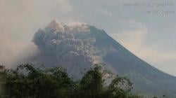 Eskalasi Awan Panas Guguran Gunung Merapi Menurun